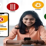 Bangladeshi user registering on Krikya via mobile, with ‘Krikya Registration’ button visible.