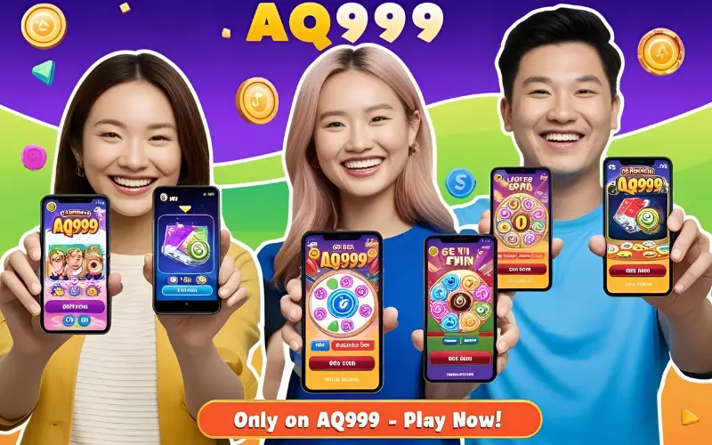 Exclusive games on AQ999 mobile app