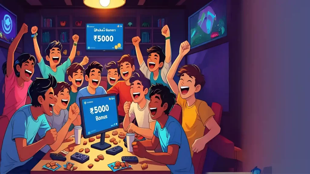 Group of Dhaka players celebrating Krikya Referral Code